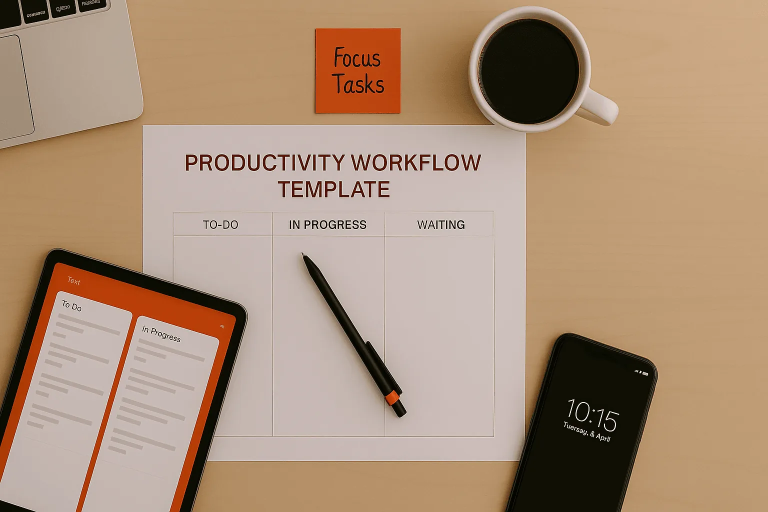 Example lead magnet: a productivity workflow template